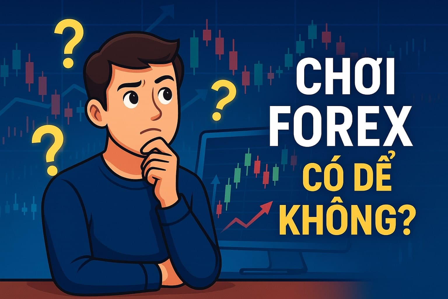 Chơi Forex Có Dễ Không? Sự Thật Người Mới Phải Biết Trước Khi Bắt Đầu